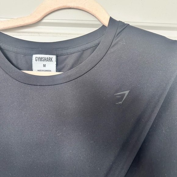 Gymshark Charcoal Short Sleeve Tee- Whitney Simons Collection - Picture 3 of 4